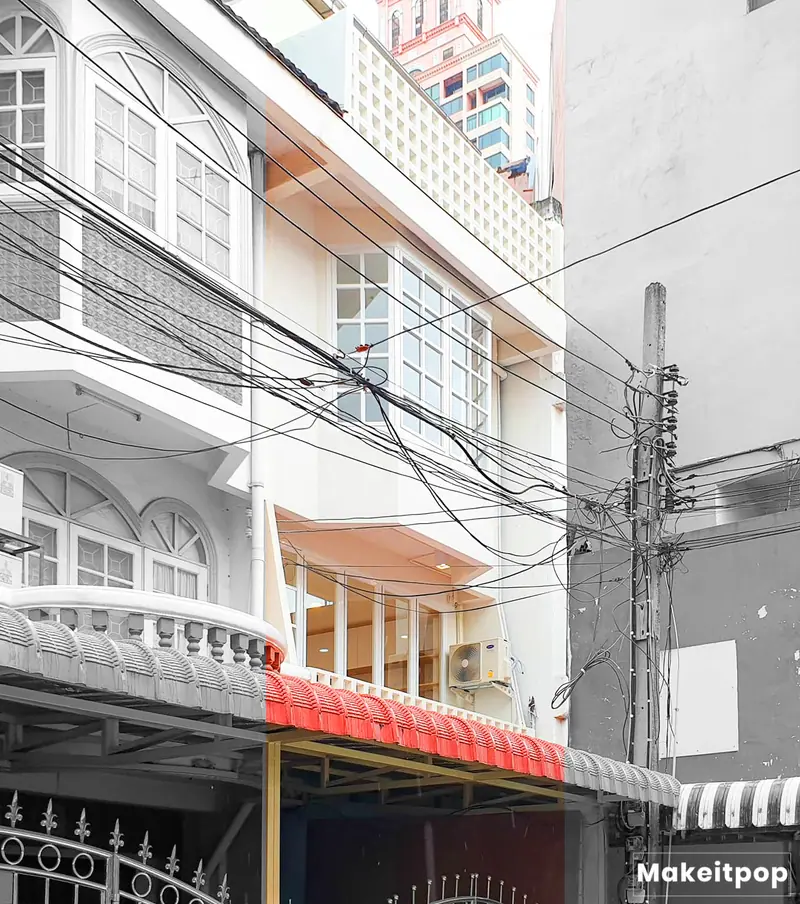 Asoke House — ผลงานออกแบบโดย MAKE IT POP