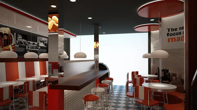 A&W Siam Siam, Bangkok, Thailand — ภาพที่ 5 ผลงานตกแต่งภายในโดย MAKE IT POP