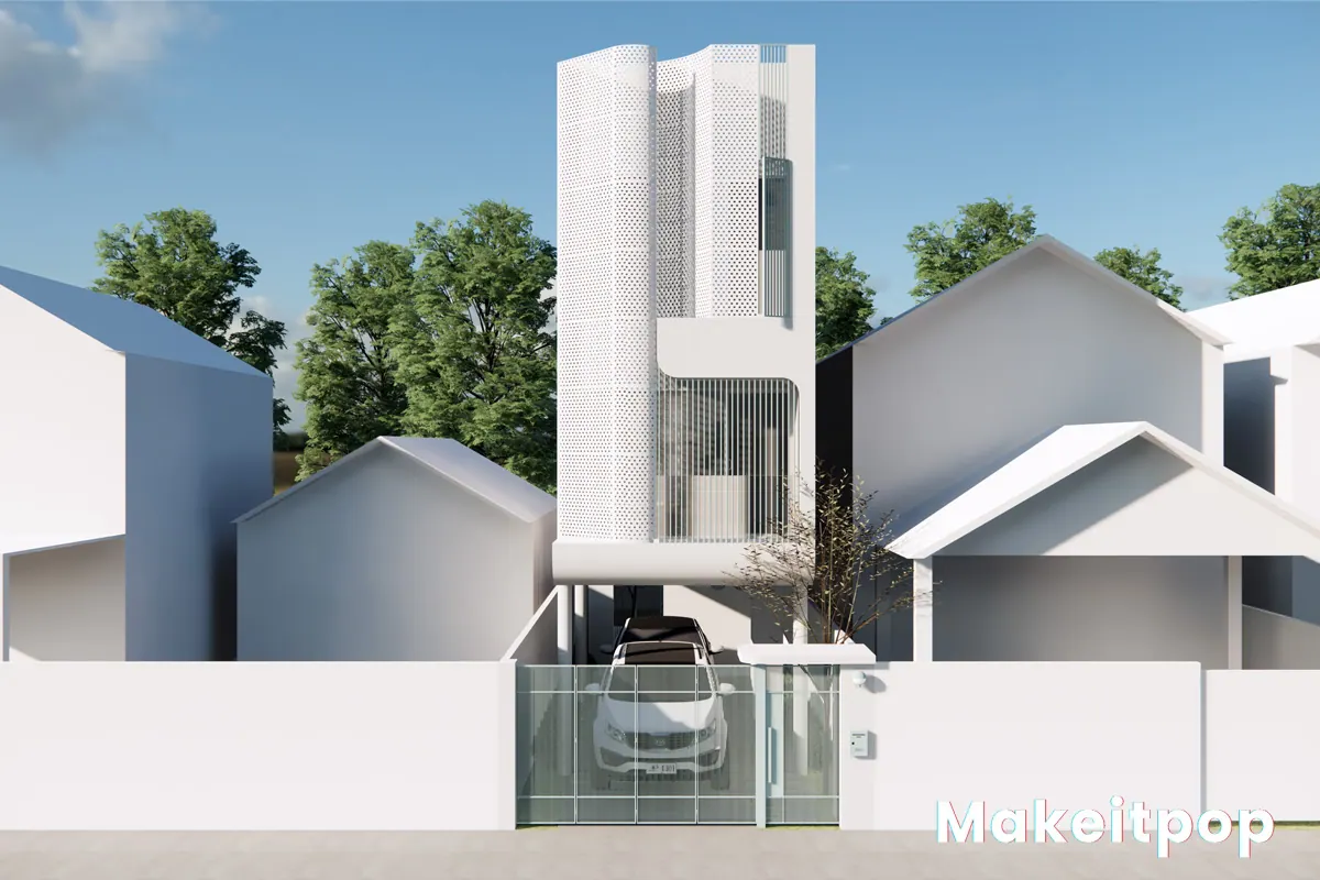 Bang Khen House Bang Khen, Thailand — ภาพที่ 1 ผลงานสถาปัตยกรรมโดย MAKE IT POP