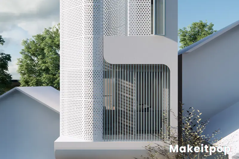Bang Khen House Bang Khen, Thailand — ภาพที่ 3 ผลงานสถาปัตยกรรมโดย MAKE IT POP