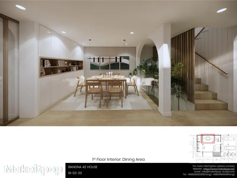 Bangna 42 House, Bangkok, Thailand: photo 8, architecture by MAKE IT POP
