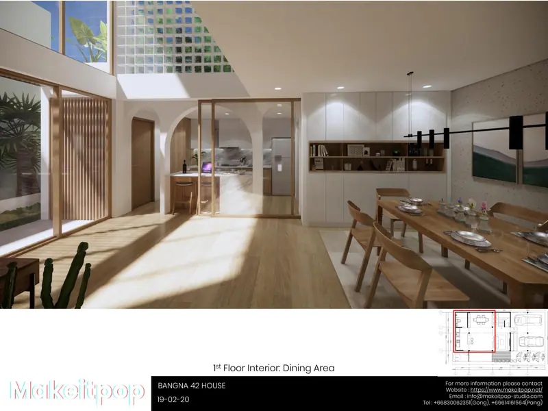 Bangna 42 House, Bangkok, Thailand: photo 9, architecture by MAKE IT POP