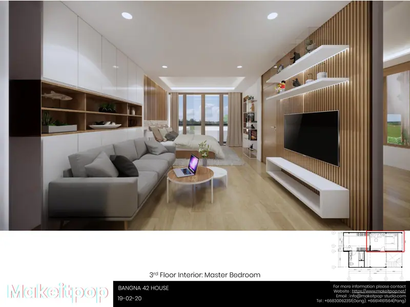 Bangna 42 House, Bangkok, Thailand: photo 12, architecture by MAKE IT POP