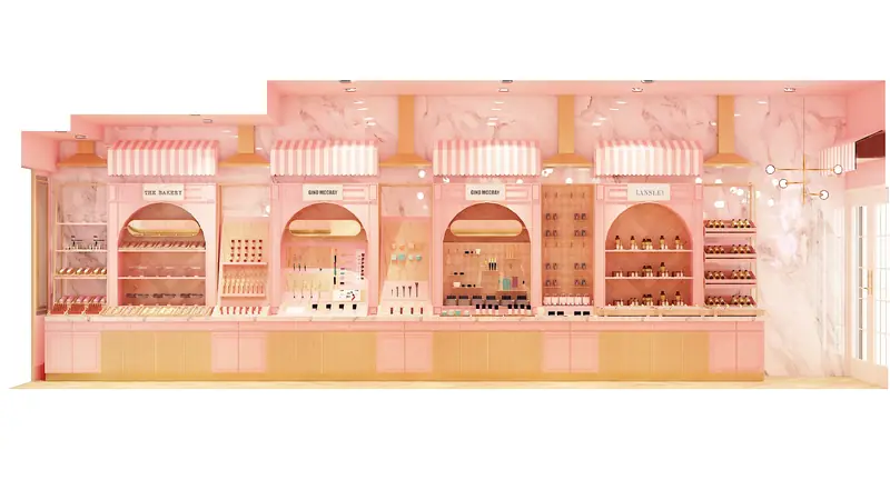 Beauty Buffet(Prototype) Samutprakarn, Thailand — ภาพที่ 3 ผลงานตกแต่งภายในโดย MAKE IT POP