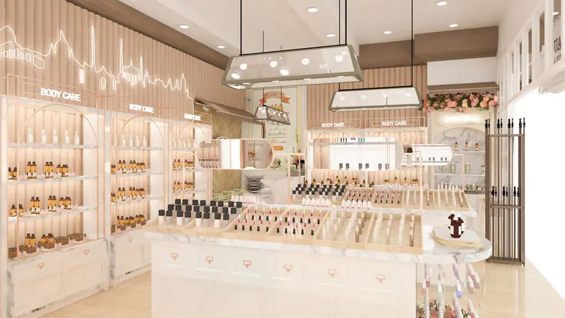 Beauty Cottage(Prototype) Bangkok, Thailand — ภาพที่ 3 ผลงานตกแต่งภายในโดย MAKE IT POP