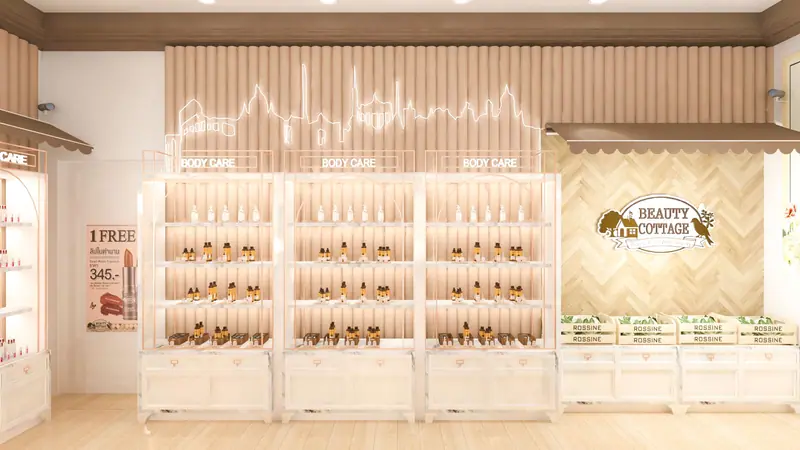 Beauty Cottage(Prototype) Bangkok, Thailand — ภาพที่ 10 ผลงานตกแต่งภายในโดย MAKE IT POP