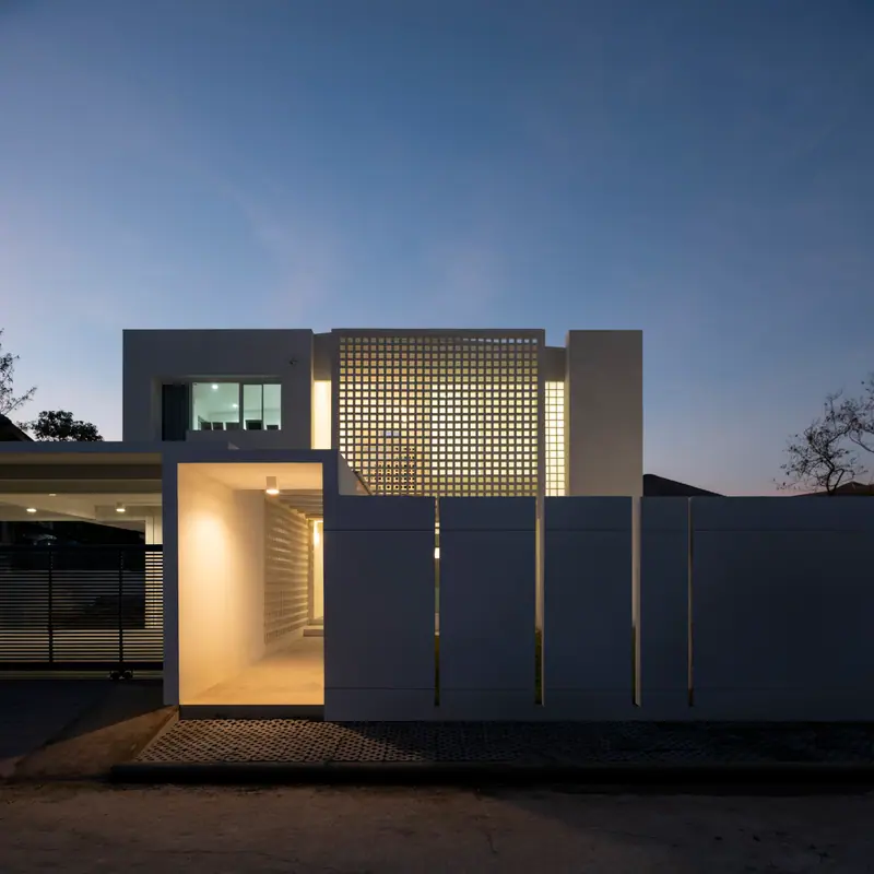 Blur Boundary House Samutprakarn, Thailand — ภาพที่ 20 ผลงานสถาปัตยกรรมโดย MAKE IT POP