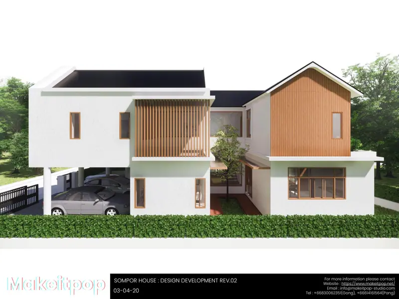 Chiang Mai House, Chiang Mai, Thailand: photo 3, architecture by MAKE IT POP