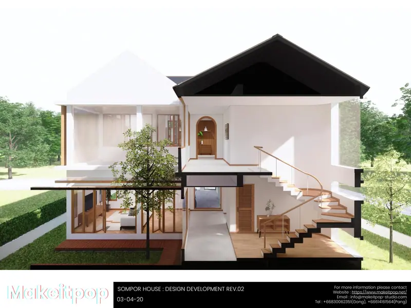 Chiang Mai House, Chiang Mai, Thailand: photo 4, architecture by MAKE IT POP