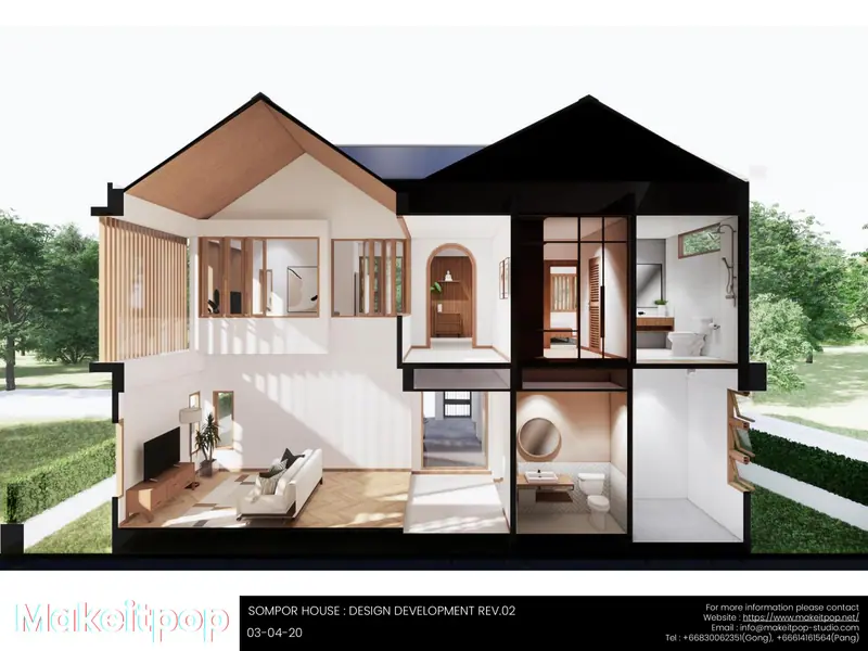 Chiang Mai House, Chiang Mai, Thailand: photo 5, architecture by MAKE IT POP