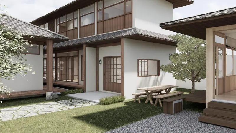 Hoshi House Bangkok, Thailand — ภาพที่ 3 ผลงานสถาปัตยกรรมโดย MAKE IT POP