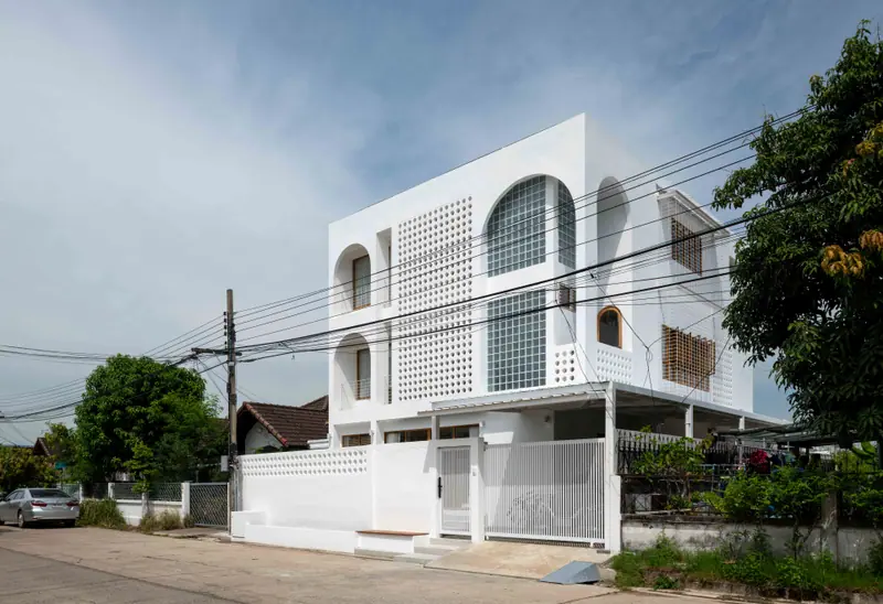 Light Cave House Theparak, Thailand — ภาพที่ 4 ผลงานสถาปัตยกรรมโดย MAKE IT POP