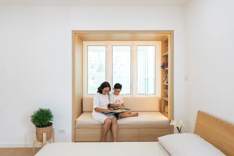 บ้านกล่องของขวัญ Prachinburi, Thailand — ภาพที่ 26 ผลงานสถาปัตยกรรมโดย MAKE IT POP