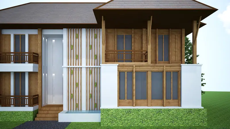 Pusa House, Nan, Thailand: photo 3, architecture by MAKE IT POP