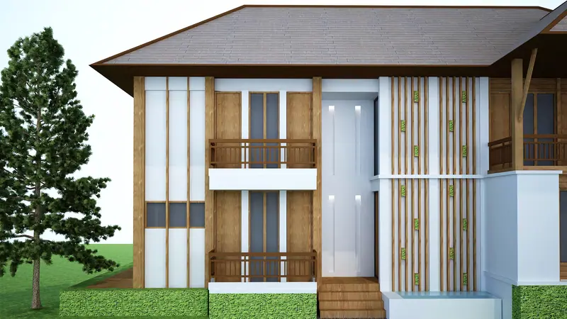 Pusa House, Nan, Thailand: photo 4, architecture by MAKE IT POP