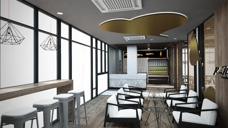 Roithai Cuisine Chula Hospital, Bangkok, Thailand — ภาพที่ 3 ผลงานตกแต่งภายในโดย MAKE IT POP