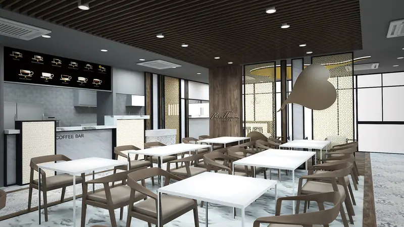Roithai Cuisine Chula Hospital, Bangkok, Thailand — ภาพที่ 4 ผลงานตกแต่งภายในโดย MAKE IT POP