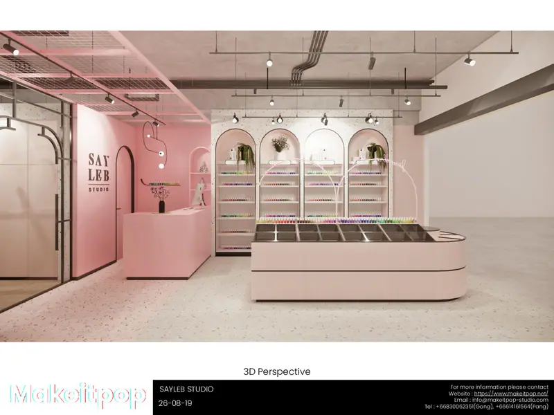 Say Leb Studio Future Park, Rangsit, Thailand — ภาพที่ 3 ผลงานตกแต่งภายในโดย MAKE IT POP