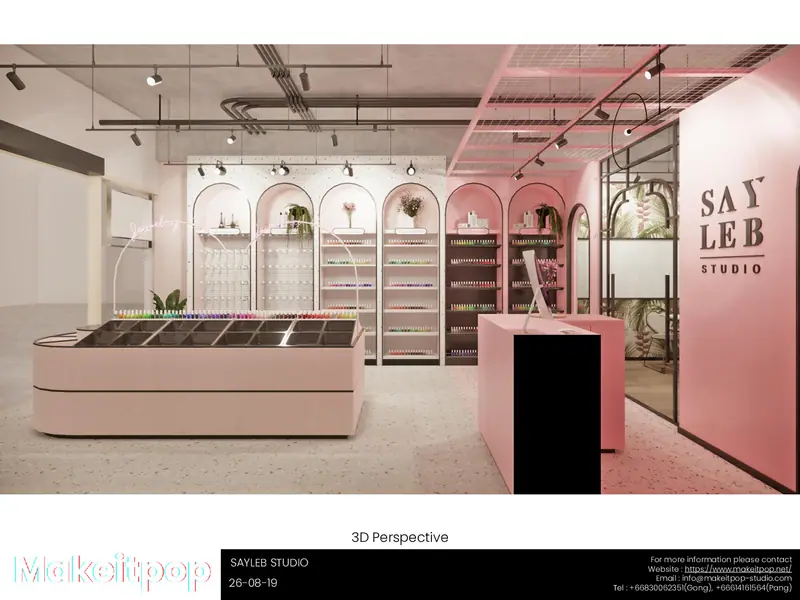 Say Leb Studio Future Park, Rangsit, Thailand — ภาพที่ 4 ผลงานตกแต่งภายในโดย MAKE IT POP