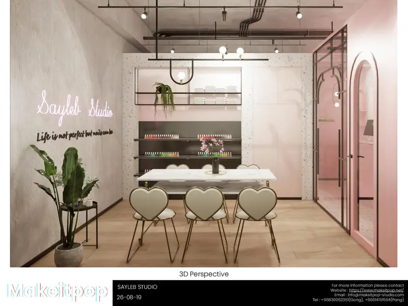 Say Leb Studio Future Park, Rangsit, Thailand — ภาพที่ 5 ผลงานตกแต่งภายในโดย MAKE IT POP