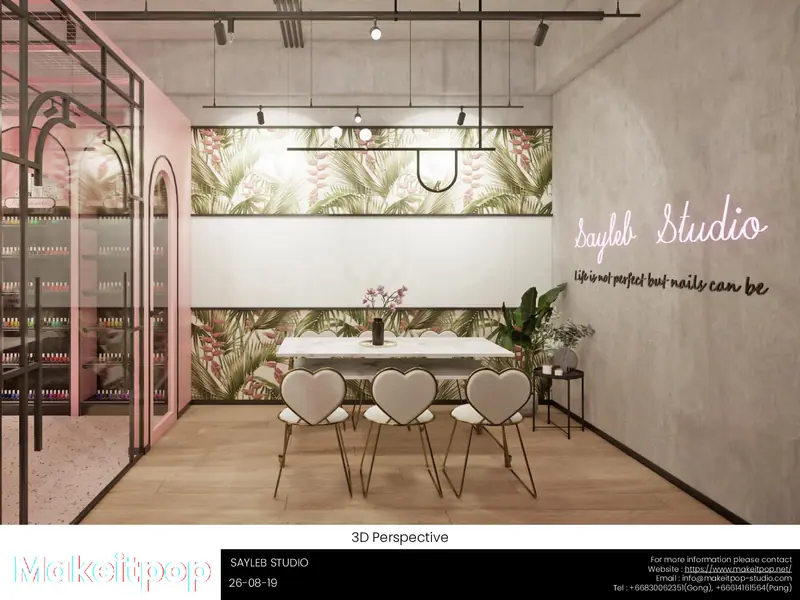 Say Leb Studio Future Park, Rangsit, Thailand — ภาพที่ 7 ผลงานตกแต่งภายในโดย MAKE IT POP