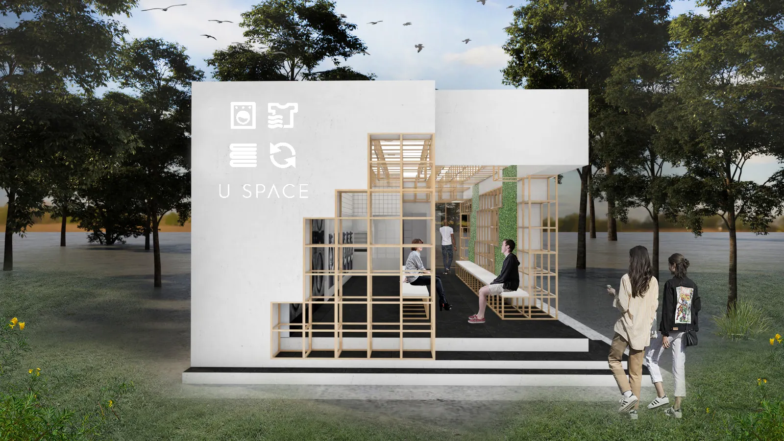 U Space Thammasat, Patumthani, Thailand — ภาพที่ 1 ผลงานสถาปัตยกรรมโดย MAKE IT POP